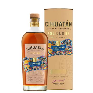 Cihuatán Dualidad Folklore 0,7l 53,6% + tuba