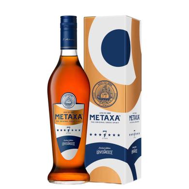 Metaxa 7* Love Greece Limitovaná edícia 0,7l 40% + kartón