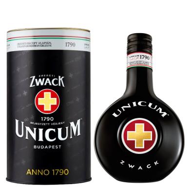 Unicum 0,5l 40% + tuba