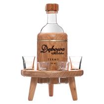 Dębowa Oak Thermo Stolček 0,7l 40% + 4 poháriky (+kartónová krabica)