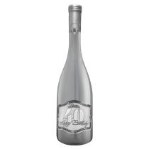 Goldvin Perfetta Happy Birthday "40" 0,75l (strieborná fľaša)