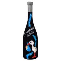 Víno Present Renana Maľovaná fľaša K narodeniu chlapčeka 0,75l