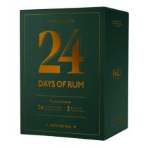24 Days of Rum rumový adventný kalendár 2022 24x0,02l 43,7% + 2 poháre