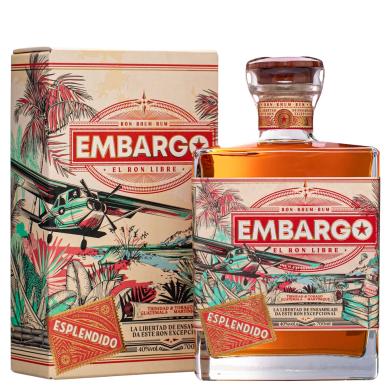 Embargo Añejo Esplendido 0,7l 40% + kartón