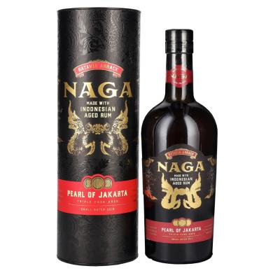 Naga Pearl of Jakarta Triple Cask Finish Small Batch 0,7l 42,7% + tuba