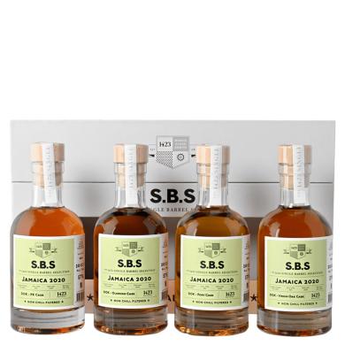 S.B.S Origin Rum Experimental Cask Series 4x 0,2l 57% + kartón