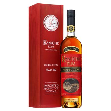 Kaniché Rum Perfección Double Wood 0,7l 40% + drevená kazeta