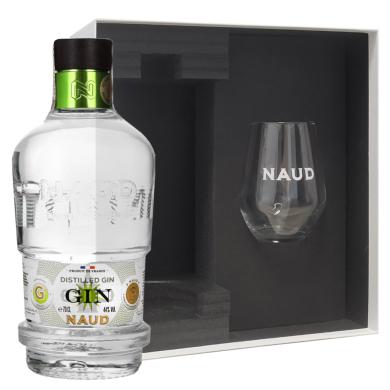 Naud Distilled Gin 0,7l 44% + 1 pohár v kartóne