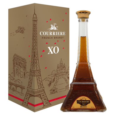 Courriere X.O. Finest Brandy "Eiffel Tower" 0,7l 40% + kartón