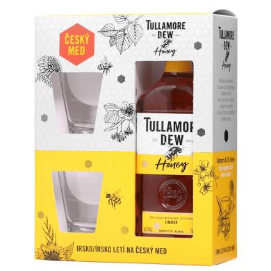 Tullamore D.E.W. Honey 0,7l 35% + 2 poháre v kartóne