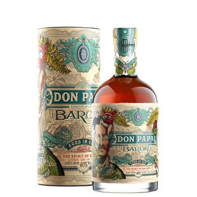 Don Papa Baroko 0,7l 40% + tuba