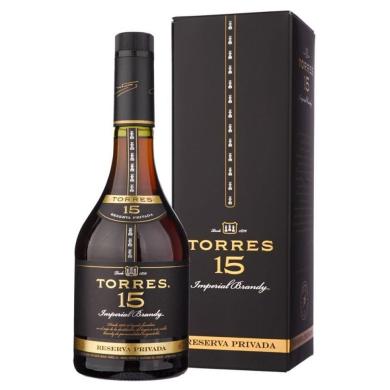 Torres 15 Y.O. Privada 0,7l 40% + kartón