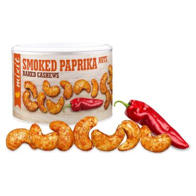 Mixit Chrumkavé Oriešky z pece – údená paprika 150g v tube