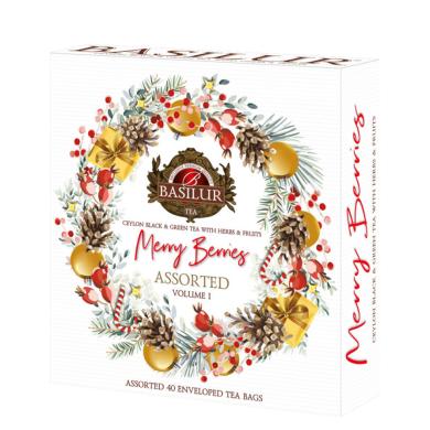 Basilur Merry Berry 40 ks + kazeta