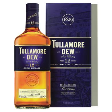 Tullamore D.E.W. 12 Y.O. 0,7l 40% + kartón