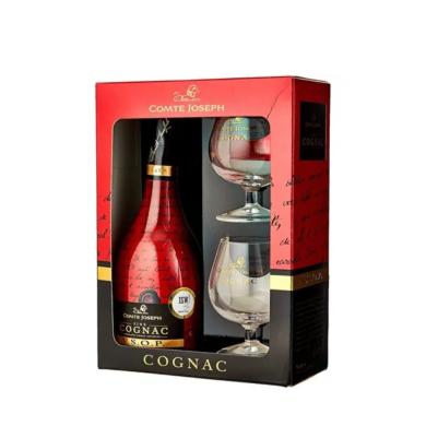 Comte Joseph V.S.O.P. 0,7l 40% kazeta + 2 poháre