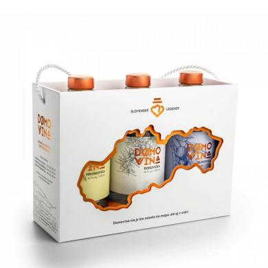 Domovina 3x0,7l 46,33% + darčeková krabička