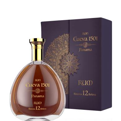 Ron Cueva 1501 Panama Sistema 12 Solera 0,7l 40% + kartón
