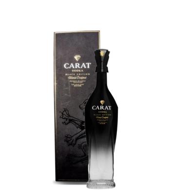 Vodka Carat Black Edition 0,7l 40% + kazeta