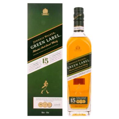 Johnnie Walker Green Label 15 Y.O. 0,7l 43% + kartón