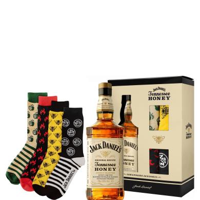 Jack Daniel's Honey 4x ponožky v kartóne 0,7l 35%