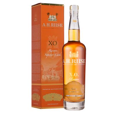 A.H.Riise X.O. Reserve Superior Cask 0,7l 40% + kartón