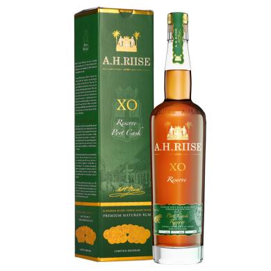 A.H.Riise X.O. Port Cask 0,7l 45% + kartón