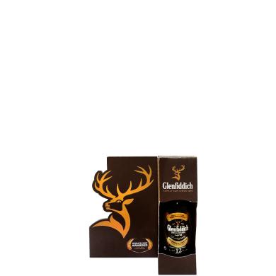 Glenfiddich 12 Y.O. MINI 0,05l 40% + kartónik