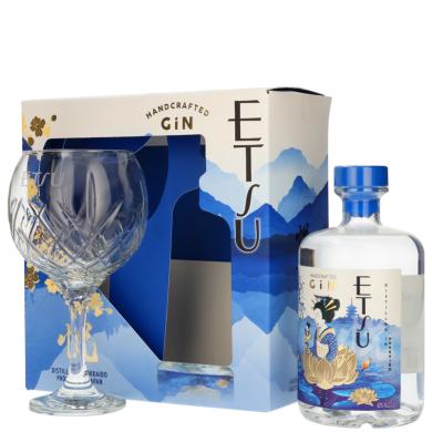 Etsu Handcrafted Gin 0,7l 43% + pohár s kartónom