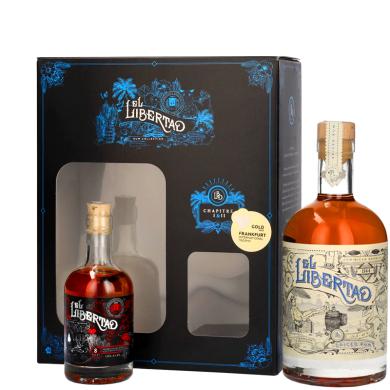 El Libertad Spiced 0,7l 40% + El Libertad Flavor of Freedom 0,1l 41,8% v kazete Chapitre I&II