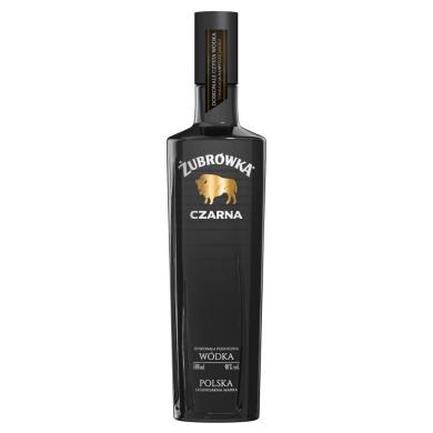 Żubrówka Czarna Wódka 0,5l 40%