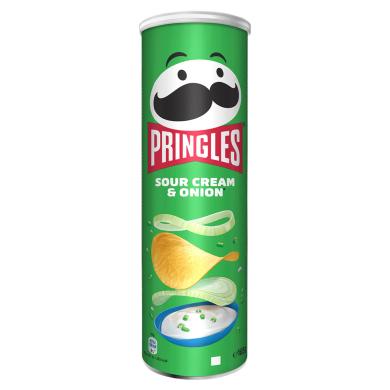 Pringles Zemiakové lupienky Smotana & Cibuľa 165g