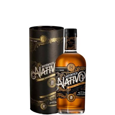 Auténtico Nativo 20 Y.O. 0,7l 40% + tuba