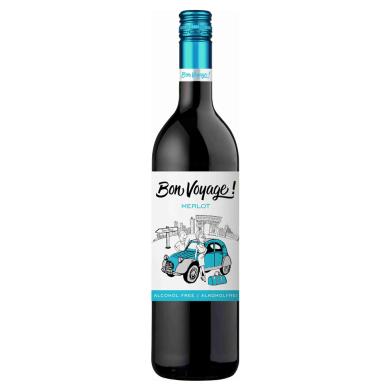 Bon Voyage Merlot akostné odrodové nealko 0,75l