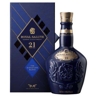 Chivas Regal 21 Y.O. Royal Salute 0,7l 40% + kazeta