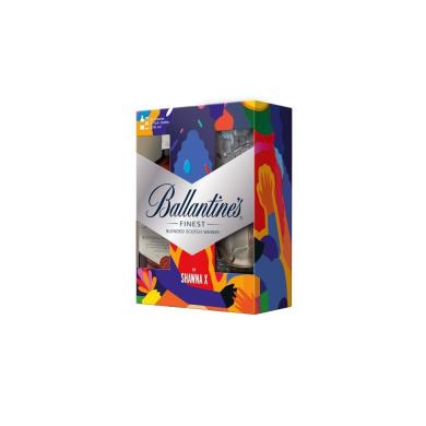 Ballantine's 0,7l 40% + 2 poháre v kazete