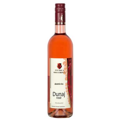 Pivnica Orechová Dunaj Rosé D.S.C. akostné odrodové 0,75l