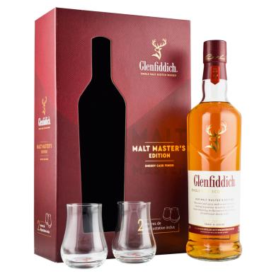 Glenfiddich Malt Master's Edition 0,7l 43% + 2 poháre v kazete