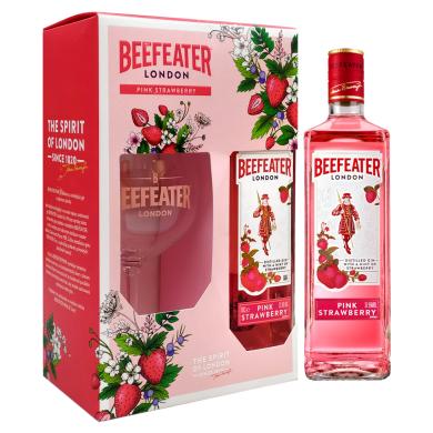 Beefeater Pink 0,7l 37,5% + pohár v kazete