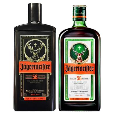 Jägermeister 1,0l 35% + tuba