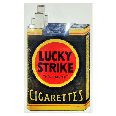 Lucky Strike Cigarettes - ceduľa