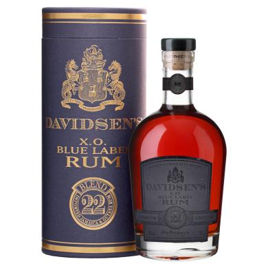 Davidsen's X.O. Blue Label 0,7l 42% + tuba