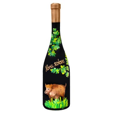 Víno Present Renana Maľovaná fľaša Lovu Zdar 0,75l