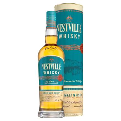 Nestville Single Malt Double Cask Matured 0,7l 43% + tuba