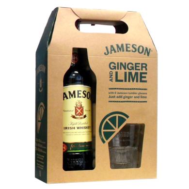 Jameson 0,7l 40% + 2 poháre