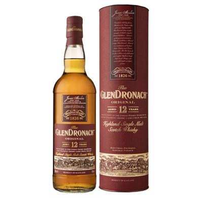 GlenDronach 12 Y.O. 0,7l 43% + tuba