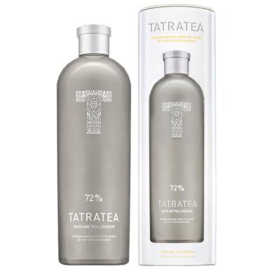 Tatratea Outlaw Tea 72% 0,7l (zbojnícky) + tuba