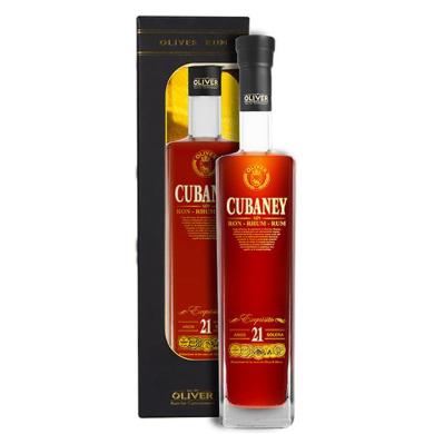 Cubaney 21 Años Exquisite 0,7l 38% + kartón