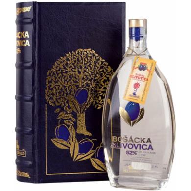 Bošácka Slivovica 0,7l 52% + knižná darčeková kazeta