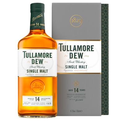 Tullamore D.E.W. 14 Y.O. 0,7l 41,3% + kartón